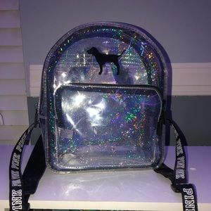 clear mini backpack